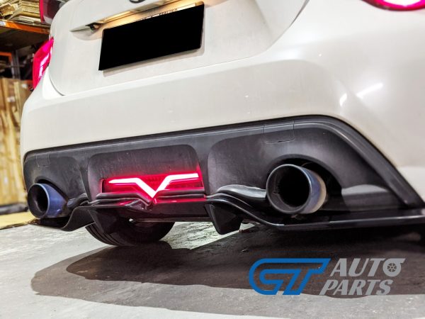STI Style Rear Bumper Diffuser for 2017-2019 TOYOTA 86 FT86-0