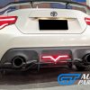 STI Style Rear Bumper Diffuser for 2017-2019 TOYOTA 86 FT86-13226