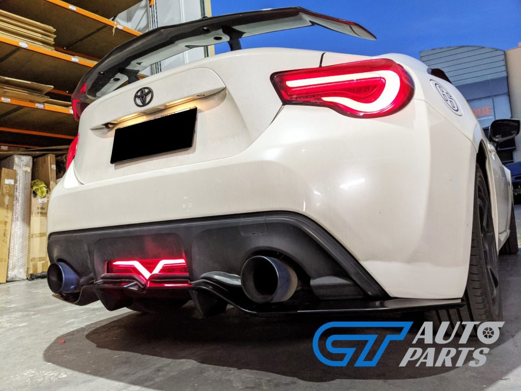 STI Style Rear Bumper Diffuser for 2017-2019 TOYOTA 86 FT86-13229