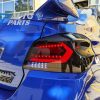 V5 Smoke Black Full LED Tail lights Dynamic Indicator for 2015-2020 Subaru WRX/ WRX STI VA-13281