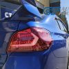 V5 CLEAR RED LED Tail lights Dynamic Indicator for 2015-2020 Subaru WRX/ WRX STI-13268