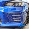 WR.BLUE CLEAR 3D DRL Dynamic Signal Front Fog Light Bezels for MY18+ Subaru WRX/STI -13475