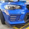 WR.BLUE SMOKED 3D DRL Dynamic Signal Front Fog Light Bezels for MY18+ Subaru WRX/STI -13462