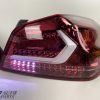 V5 CLEAR RED LED Tail lights Dynamic Indicator for 2015-2020 Subaru WRX/ WRX STI-13218