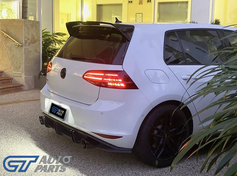 Oettinger Style Window Spoiler For 20122020 VW Golf MK7 MK7.5 GTI R