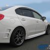 S207 Style Rear Bumper Side Vents For 2015-2020 Subaru WRX/STI BLACK D4S-13627