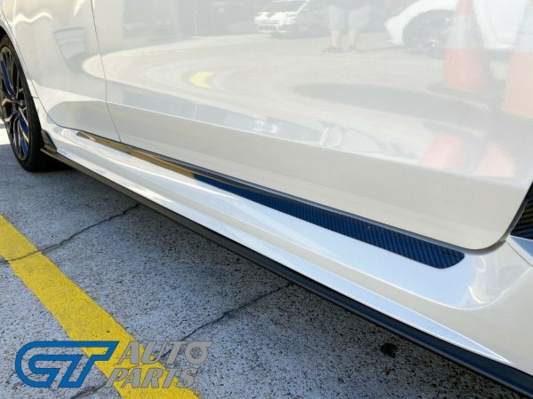 S207 Style Side Skirts Carbon Overlay Trim for 2015-2021 Subaru WRX STI LEVORG VA Premium