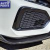 Carbon Style Front Bumper Lip Diffuser For 2016-2018 Honda FK Civic Hatch Sedan-13939