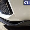 Carbon Style Front Bumper Lip Diffuser For 2016-2018 Honda FK Civic Hatch Sedan-13940