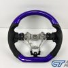 Purple Carbon LEATHER Steering Wheel Purple Stitching for 2014-2020 SUBARU WRX / STI / LEVORG-13906
