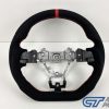Alcantara Steering Wheel (Red Line / Red Stitching) for MY15-MY20 Subaru WRX/STI LEVORG for DANIEL -13838