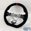 Alcantara Steering Wheel (Red Line / Red Stitching) for MY15-MY20 Subaru WRX/STI LEVORG for DANIEL -13836
