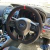 Alcantara Steering Wheel (Red Line / Red Stitching) for MY15-MY20 Subaru WRX/STI LEVORG for DANIEL -0
