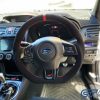Alcantara Steering Wheel (Red Line / Red Stitching) for MY15-MY20 Subaru WRX/STI LEVORG for DANIEL -13950