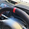 Alcantara Steering Wheel (Red Line / Red Stitching) for MY15-MY20 Subaru WRX/STI LEVORG for DANIEL -13951