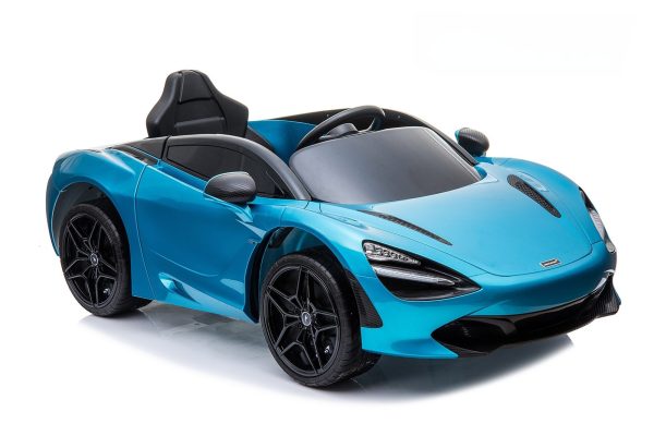 Licensed Mclaren 720S 12 Volt Painted Belize Blue Parent Remote Ride On CAR