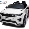 Official Licensed Land Rover Range Rover Evoque Ride On Car for Kids 2 Seats WHITE-14378