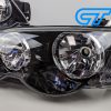 Sports Version Black Head Lights for 02-06 Ford Falcon BA BF XXR6 XR8 Farimont FPV Sedan Ute-14126