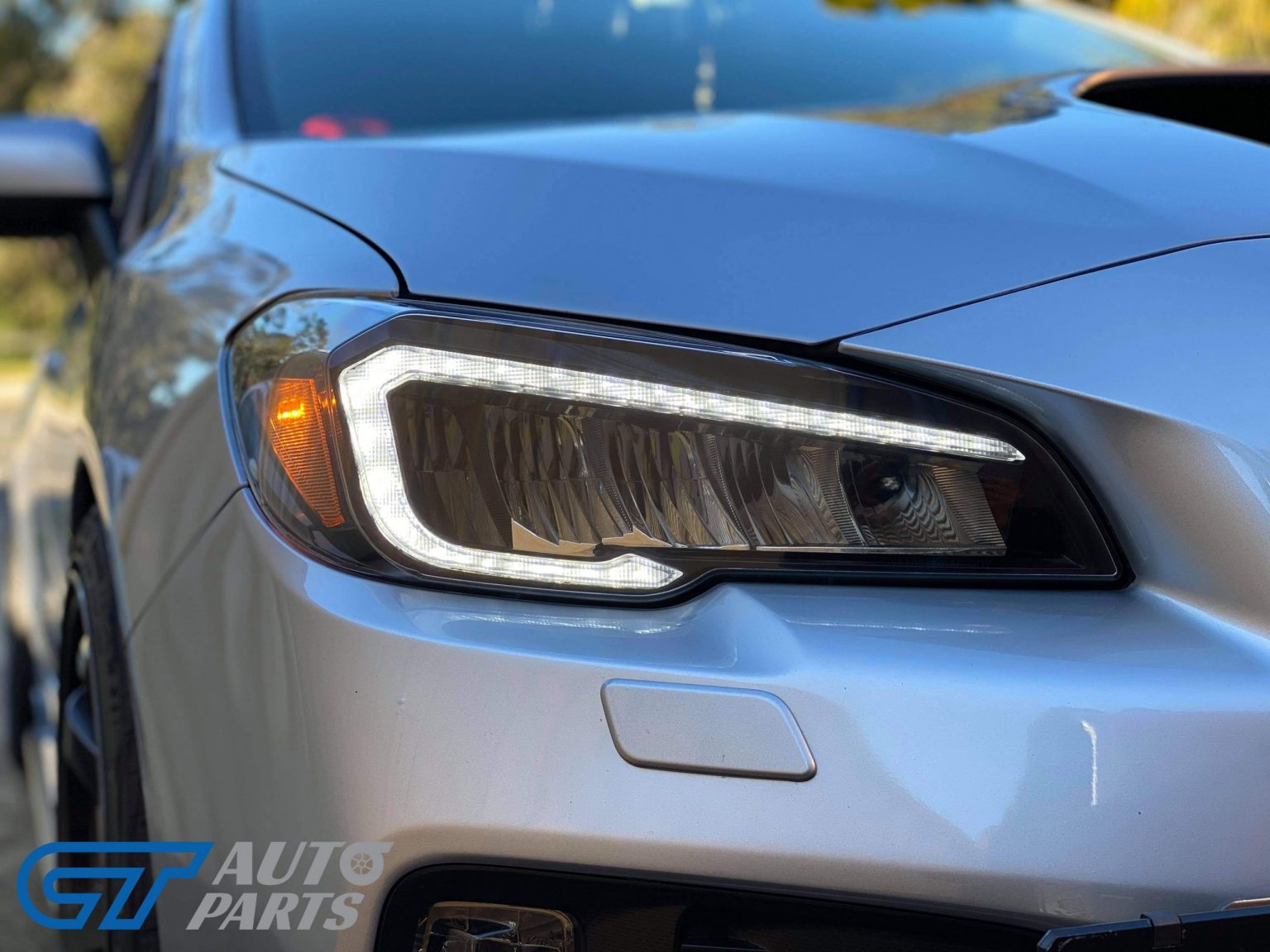 VLAND QX1 LED Dynamic Turn Signal DRL HEADLIGHTS for 20142017 SUBARU