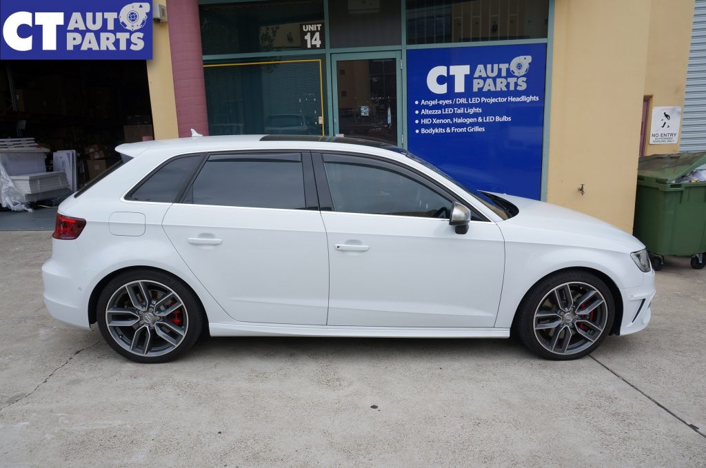 In-Channel Window Visor Weather Shield for AUDI A3 8V 2014-2018 SportBack-14701