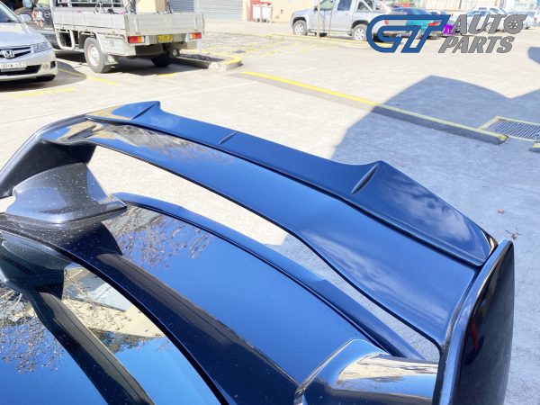 Rowen Style Gloss Black Gurney Flap For 2014-2021 Subaru WRX STI