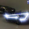 3D Neon LED DRL Bar Projector HeadLights for 07-17 Mitsubishi Lancer CJ EVO X-14767