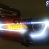 3D Neon LED DRL Bar Projector HeadLights for 07-17 Mitsubishi Lancer CJ EVO X-14768