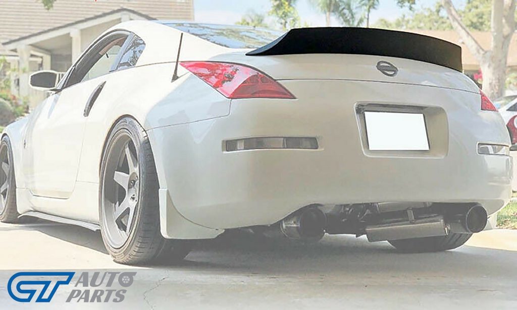ABS Gloss Black Nissan 350Z 2003-2008 Duckbill Rear Spoiler Wing boot Spoiler-14864