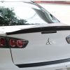 Unpainted ABS Rear Trunk Spoiler for 07-18 Mitsubishi Lancer CJ ES VRX EVO X-14806