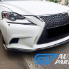 Carbon Front Bumper Lip Diffuser For 2014-2016 Lexus IS250 IS350 Sport-0