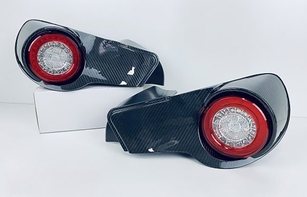 INTEC Japan COPLUS Carbon Clear Red LED Tail light for Toyota 86 GT GTS Subaru BRZ taillights