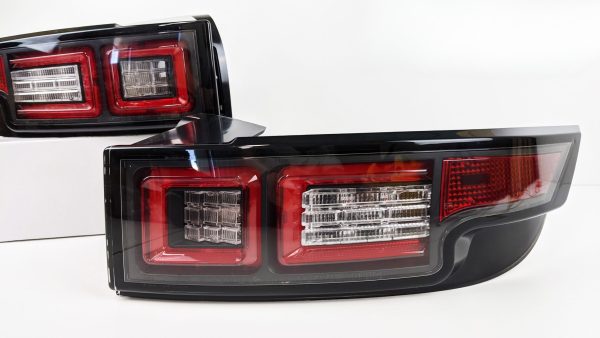 Black LED Tail Lights for 11-15 Land Rover Range Rover Evoque L538 Series 1