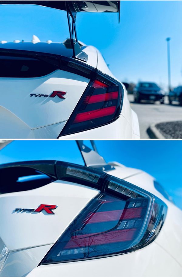 MUGEN Style LED TAIL LIGHT For Honda Civic FK7 TYPE R FK8 3 CT AutoParts