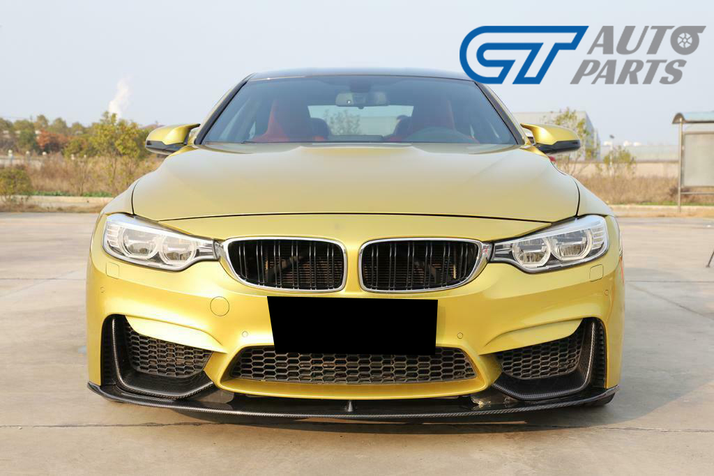M Performance Style Carbon Front Lip / Carbon Splitters for 1419 BMW