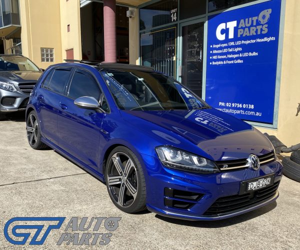 In-Channel Window Visors Weather Shield for Volkswagen 2014-2020 GOLF 7 MK7 MK7.5 R GTI TSI