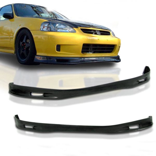 Spoon Style Front Bumper Lip for 1999-2000 Honda Civic EK 3D Hatch Sedan