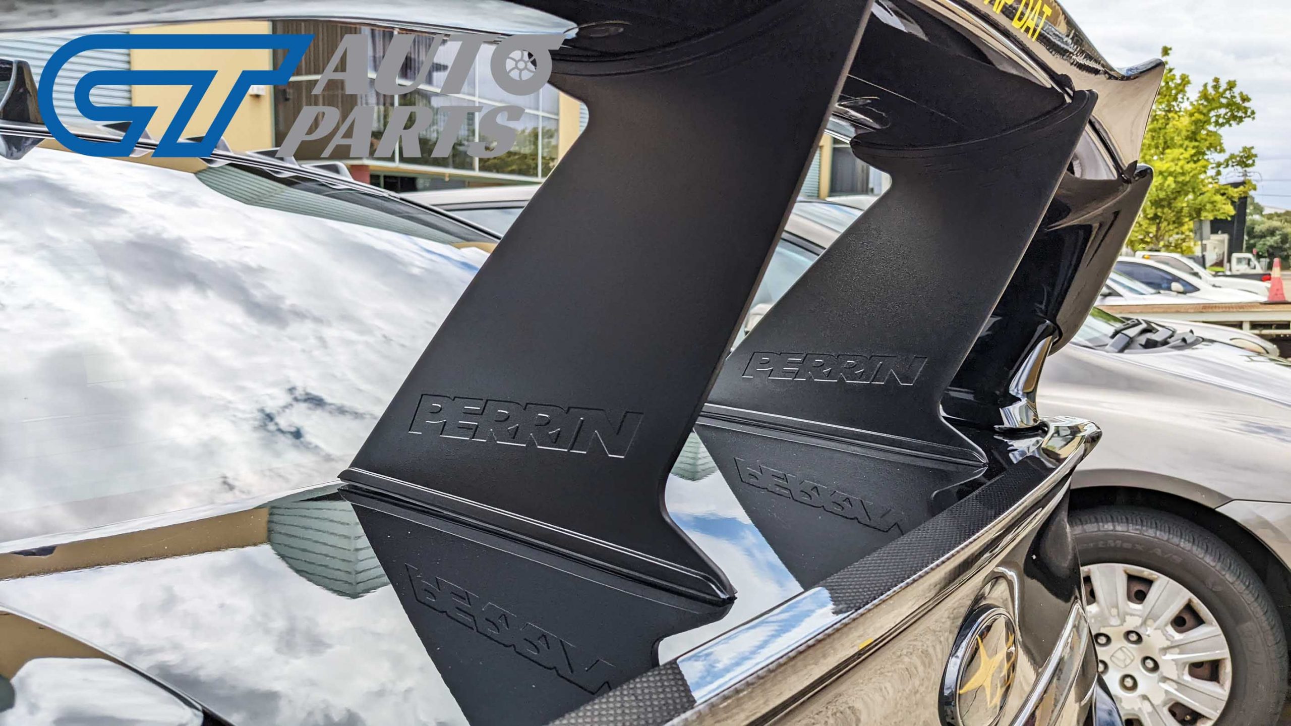 PERRIN Performance STi Wing Stabilizer 2015-2019 STi Sedan Includes x2 Pieces! 