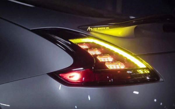 COPLUS Full LED Smoke Sequential Tail lights for 2008-2021 Nissan 370Z taillights