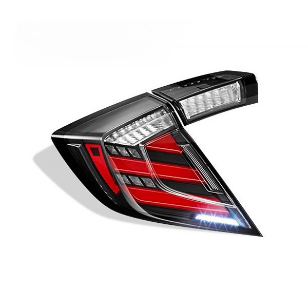 MUGEN Style Clear LED Tail lights For 2016-2021 Honda Civic FK7 TYPE R FK8 taillights