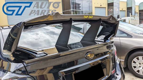 Rowen Style Carbon CF Boot Spoiler for 2015-2021 Subaru WRX STI VA