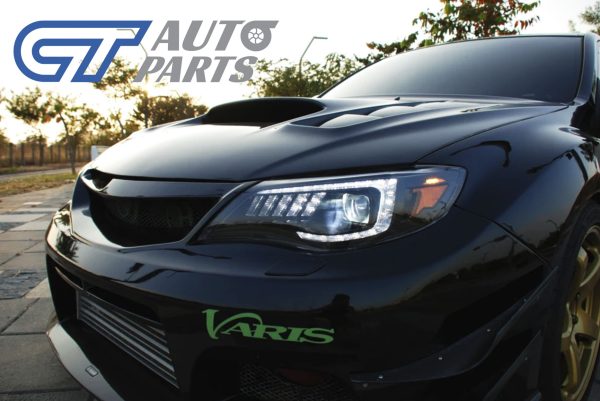 COPLUS LED Projector Dynamic Headlights for 2008-2013 Subaru Impreza WRX STI G3 head lights