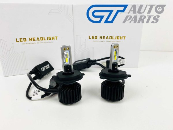 PLUS+ H4 LED Bulb Conversion kit 7600LM 6500k