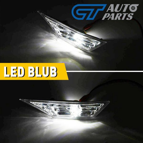 Clear LED Side marker fender light for 2016-2021 Honda Civic FC / FK / Type R
