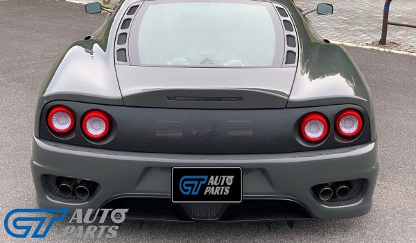 3D Clear Red Full LED Tail lights for Ferrari 360 Modena 512 F355 550 575M F50 taillights