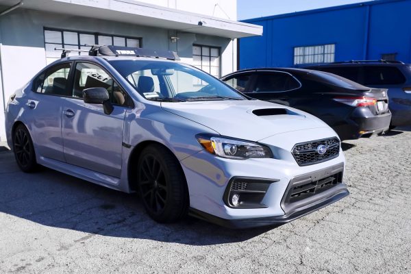 VARIS Style Front Bumper Lip for 2018-2021 SUBARU WRX STI V1 Premium Matte Black