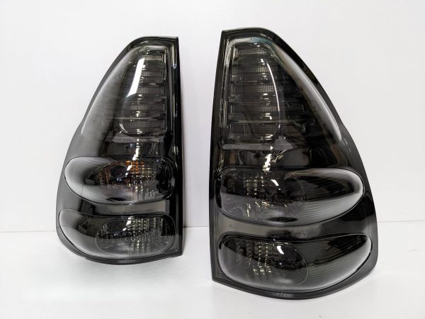 Smoke Black LED Tail Lights for 2003-2009 Toyota Prado LAND-CRUISER FJ120 taillights