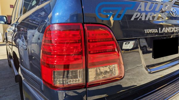 Smoked Red LED Tail Lights for 98-07 TOYOTA LAND CRUISER FJ100 LC100 taillights