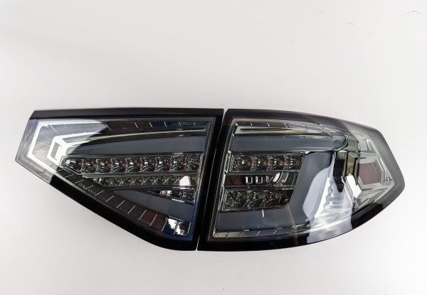 Spec D Smoke 3D LED Tail light Dynamic Signal for 08-13 Subaru Impreza G3 WRX RS STI Hatchback taillights