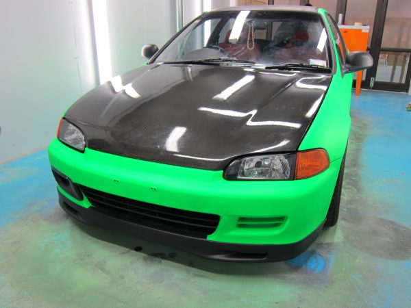 JDM Black Headlights for 91-95 Honda Civic EG VTI 3D hatch 4D Sedan head lights