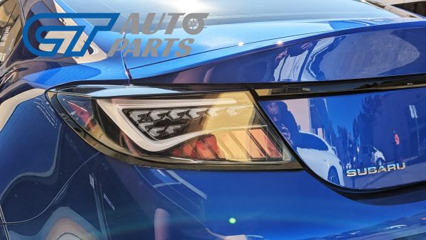 OLM Black White Bar LED Dynamic Tail lights for 2022+ Toyota 86 GR86 Subaru BRZ taillights